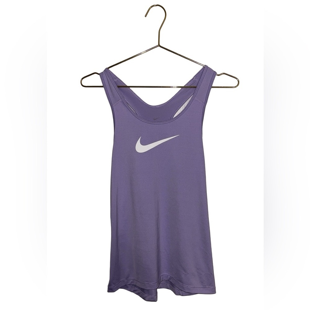 Nike Women's Purple‎ Athletic Tank Top Size Small P2P 18”